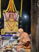 Jalabhisheka and Shodashopachar Puja at HH Shrimat Parijnanashram Swamiji III Sannidhi, Karla (2 March 2025)